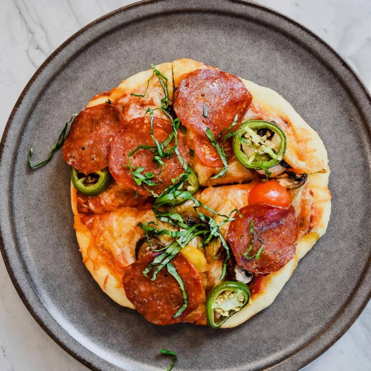 Picture for Homemade Personal Pizza (High Protein)